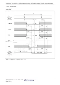 R1LV0816ASD-5SI#B0 Datenblatt Seite 13