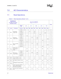 RC28F256J3C125SL7HE Datenblatt Seite 22