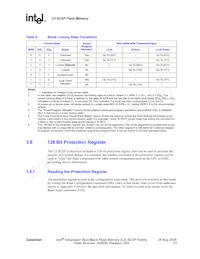 RD28F1604C3BD70A Datasheet Page 23