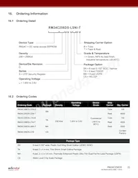 RM24C256DS-LTAI-B Datasheet Page 22