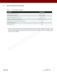 RM25C128A-BTAC-B Datasheet Pagina 3