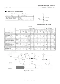 S-24CS08AFT-TB-1G Datasheet Page 7