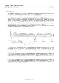 S-24CS08AFT-TB-1G Datasheet Pagina 14