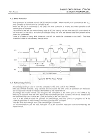 S-24CS08AFT-TB-1G Datasheet Page 15