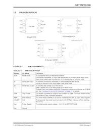 SST25PF020B-80-4C-Q3AE Datenblatt Seite 3