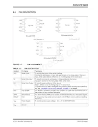 SST25PF020B-80-4C-Q3AE數據表 頁面 3