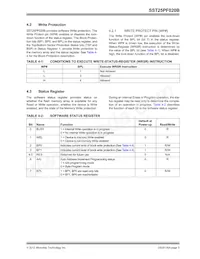SST25PF020B-80-4C-Q3AE Datenblatt Seite 5