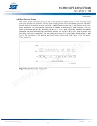 SST25VF016B-75-4I-S2AF-T Datasheet Page 15
