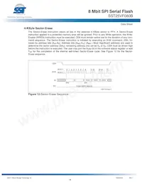 SST25VF080B-80-4I-SAE Datasheet Page 16