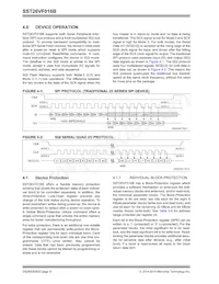 SST26VF016BA-104I/SN Datasheet Pagina 6