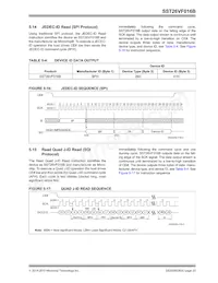 SST26VF016BA-104I/SN數據表 頁面 23