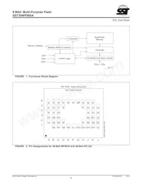 SST39WF800A-90-4C-B3KE-T Datenblatt Seite 5