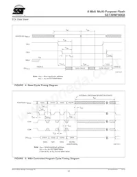 SST39WF800A-90-4C-B3KE-T Datenblatt Seite 12