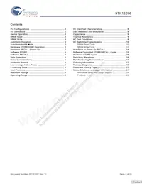 STK12C68-PF55 Datasheet Pagina 2