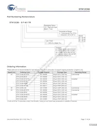 STK12C68-PF55 Datasheet Page 17