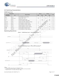 STK14C88-3WF45I Datasheet Pagina 10