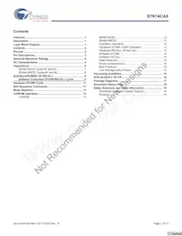STK14CA8-RF45I Datasheet Page 2