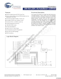 STK16C88-3WF35I Datasheet Cover