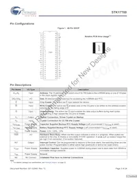 STK17T88-RF45I Datasheet Pagina 3