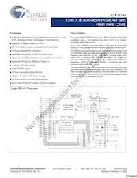 STK17TA8-RF45I Datenblatt Cover