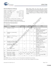 STK17TA8-RF45I Datasheet Page 4