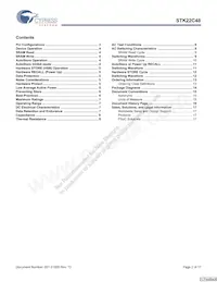 STK22C48-SF45I Datasheet Page 2
