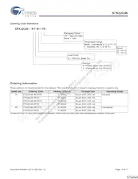 STK22C48-SF45I Datasheet Pagina 13