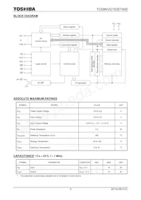 TC58NVG1S3ETA00 Datasheet Page 3