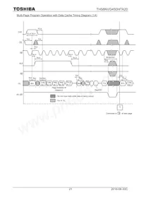 TH58NVG4S0HTA20 Datasheet Page 21