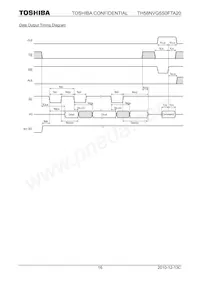 TH58NVG5S0FTA20 Datasheet Page 16