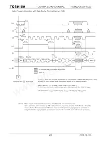 TH58NVG5S0FTA20 Datasheet Page 20