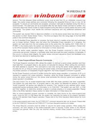 W19B320ATT7H Datasheet Page 15