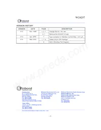 W24257S-70LL T/R Datasheet Page 10