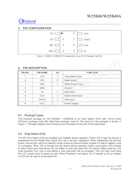 W25B40VSNIG T&R Datasheet Page 5