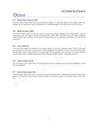 W25B40VSNIG T&R Datasheet Page 6