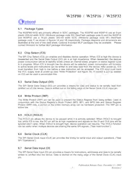 W25P80VSSIG T&R Datasheet Page 7