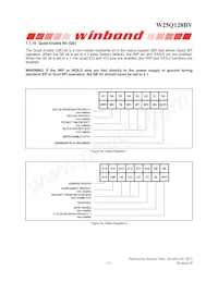 W25Q128BVFJP Datasheet Page 15