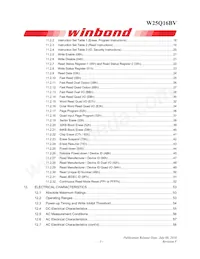W25Q16BVSSIG TR Datasheet Page 3