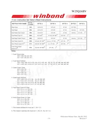 W25Q16BVSSIG TR Datasheet Page 19