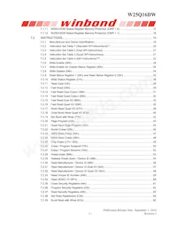 W25Q16DWBYIG TR Datasheet Page 3