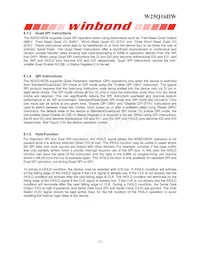 W25Q16DWBYIG TR Datasheet Page 12