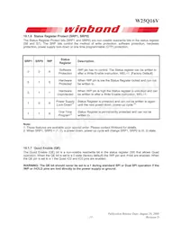 W25Q16VSFIG Datasheet Pagina 13