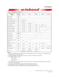 W25Q16VSFIG Datasheet Page 17