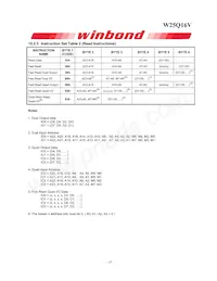 W25Q16VSFIG 데이터 시트 페이지 18