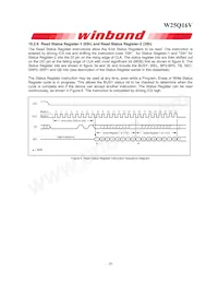 W25Q16VSFIG Datasheet Page 20