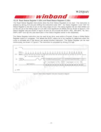 W25Q16VSFIG數據表 頁面 20