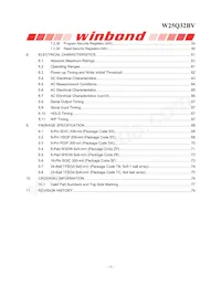 W25Q32BVZPIG Datasheet Page 4