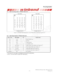 W25Q32BVZPIG Datasheet Page 9