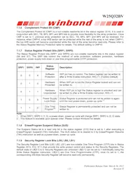 W25Q32BVZPIG Datasheet Page 15