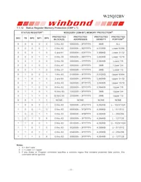 W25Q32BVZPIG Datasheet Page 18